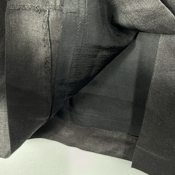 Blue Vintage Beaded Embroidered Skirt Suit Set size 18 Black and gold vintage - Picture 17 of 17